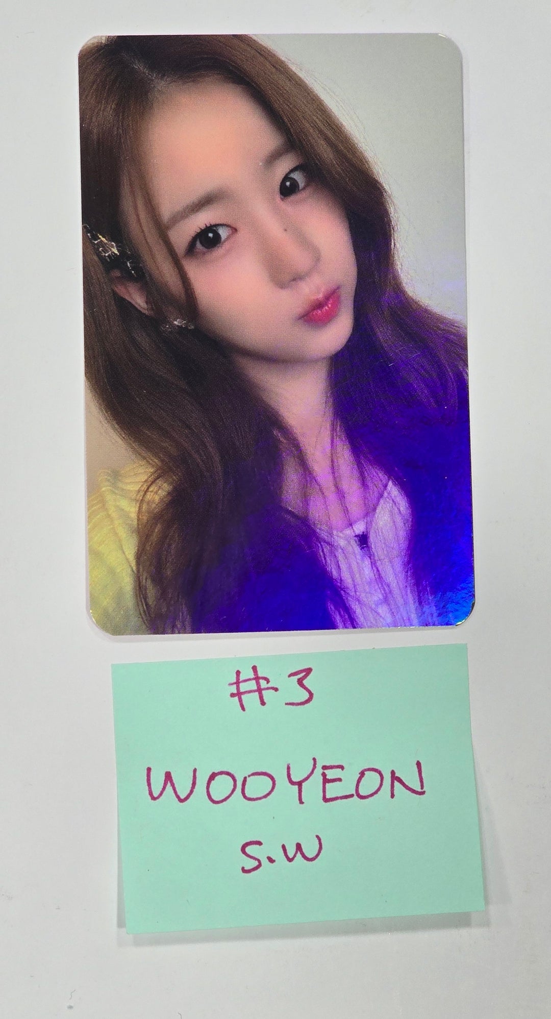 Wooah "Unframed" - Soundwave Fansign Event Hologram Photocard Round 2 [StayG Ver.] [24.7.8] - HALLYUSUPERSTORE