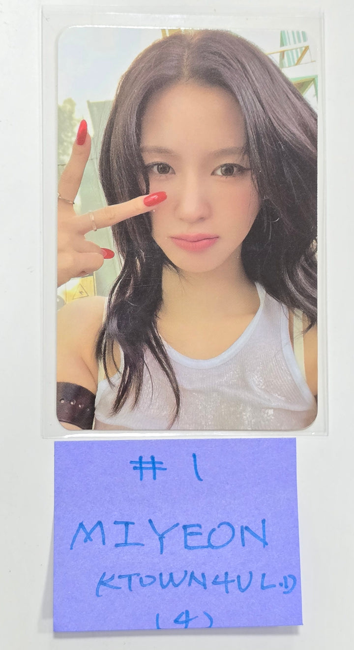 (g) I-DLE "I SWAY" - Ktown4U Lucky Draw Event Photocard [24.7.9] - HALLYUSUPERSTORE