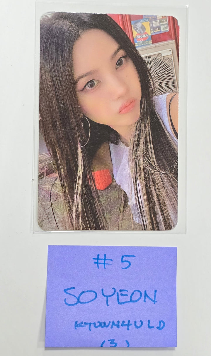 (g) I-DLE "I SWAY" - Ktown4U Lucky Draw Event Photocard [24.7.9] - HALLYUSUPERSTORE