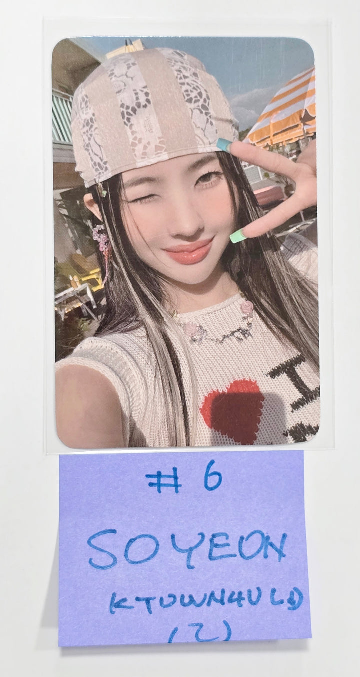 (g) I-DLE "I SWAY" - Ktown4U Lucky Draw Event Photocard [24.7.9] - HALLYUSUPERSTORE