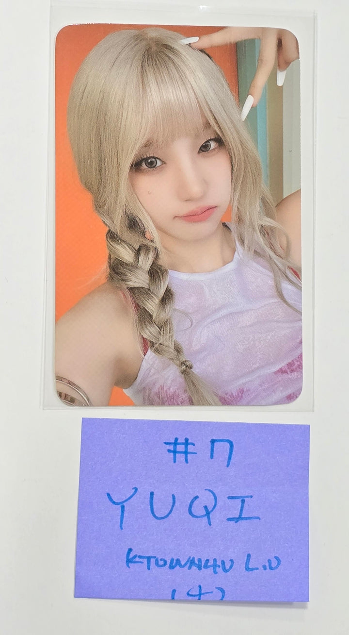 (g) I-DLE "I SWAY" - Ktown4U Lucky Draw Event Photocard [24.7.9] - HALLYUSUPERSTORE
