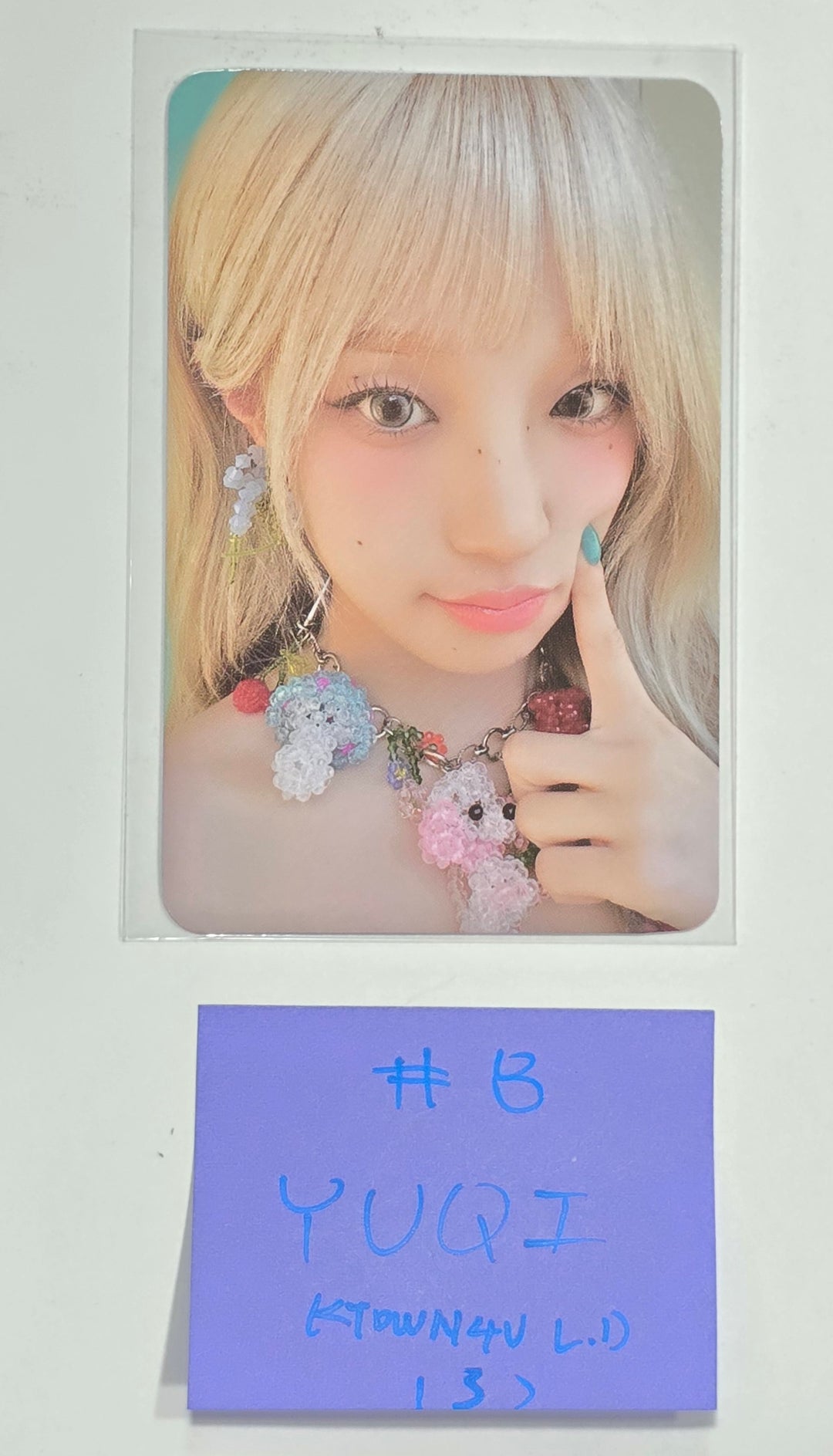(g) I-DLE "I SWAY" - Ktown4U Lucky Draw Event Photocard [24.7.9] - HALLYUSUPERSTORE