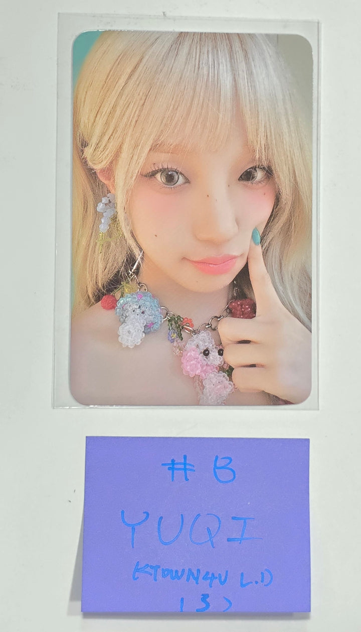 (g) I-DLE "I SWAY" - Ktown4U Lucky Draw Event Photocard [24.7.9] - HALLYUSUPERSTORE