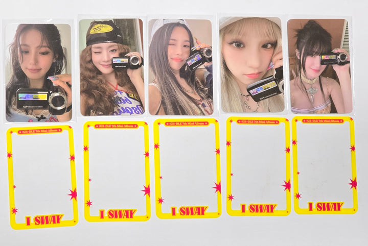 (g) I-DLE "I SWAY" - Ktown4U Drink Event Photocard [24.7.9] - HALLYUSUPERSTORE