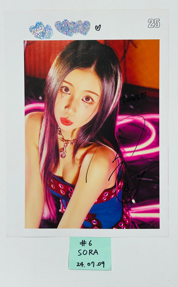 Wooah "Unframed" - A Cut Page From Fansign Event Album [24.7.9] - HALLYUSUPERSTORE