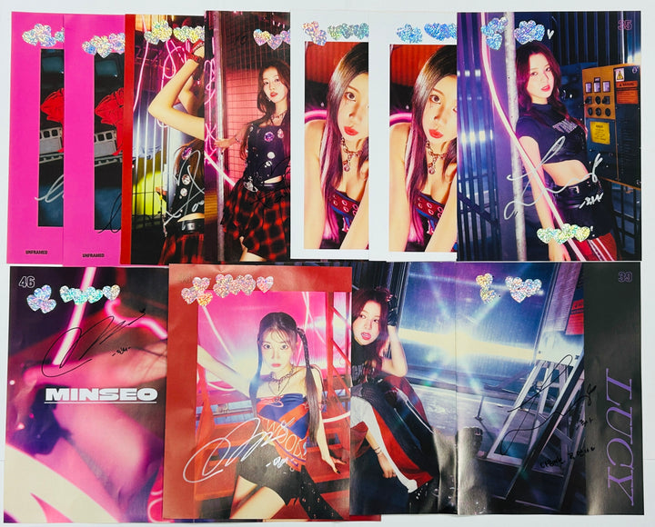 Wooah "Unframed" - A Cut Page From Fansign Event Album [24.7.9] - HALLYUSUPERSTORE