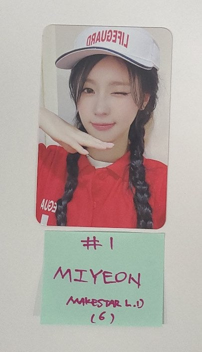 (g) I-DLE "I SWAY" - Makestar Lucky Draw Event Photocard [Poca Album Ver.] [24.7.11] - HALLYUSUPERSTORE