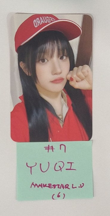 (g) I-DLE "I SWAY" - Makestar Lucky Draw Event Photocard [Poca Album Ver.] [24.7.11] - HALLYUSUPERSTORE