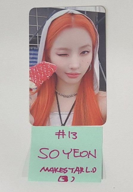 (g) I-DLE "I SWAY" - Makestar Lucky Draw Event Photocard [Poca Album Ver.] [24.7.11] - HALLYUSUPERSTORE