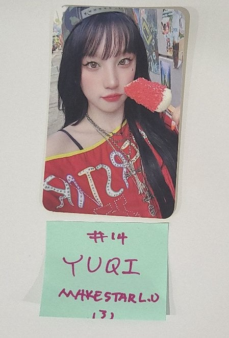 (g) I-DLE "I SWAY" - Makestar Lucky Draw Event Photocard [Poca Album Ver.] [24.7.11] - HALLYUSUPERSTORE