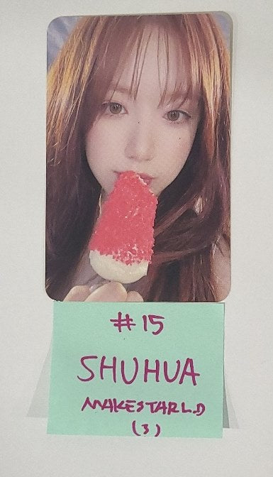 (g) I-DLE "I SWAY" - Makestar Lucky Draw Event Photocard [Poca Album Ver.] [24.7.11] - HALLYUSUPERSTORE