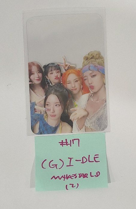 (g) I-DLE "I SWAY" - Makestar Lucky Draw Event Photocard [Poca Album Ver.] [24.7.11] - HALLYUSUPERSTORE