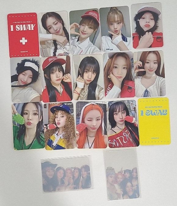 (g) I-DLE "I SWAY" - Makestar Lucky Draw Event Photocard [Poca Album Ver.] [24.7.11] - HALLYUSUPERSTORE