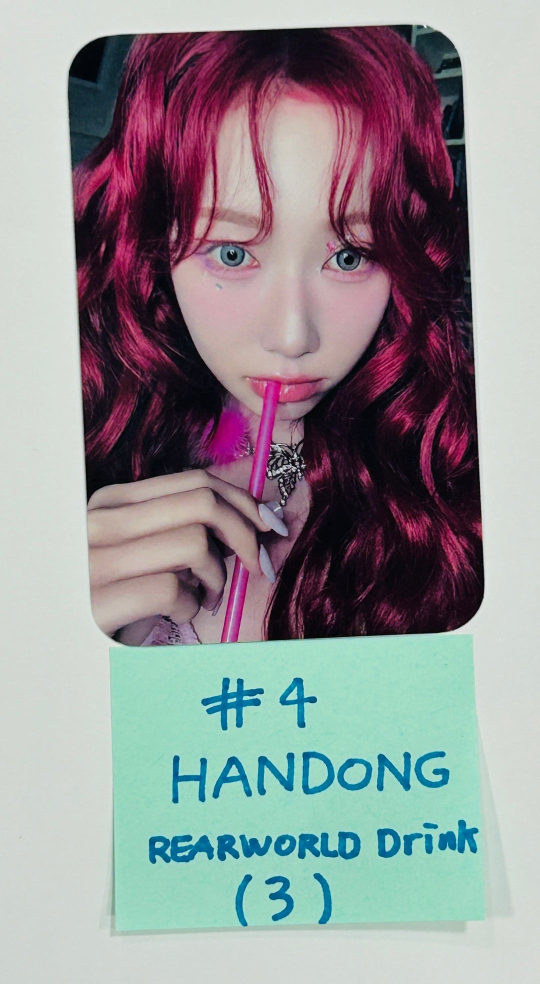 Dreamcatcher X REALWORLD SEONGSU - Game &amp; Drink Event Photocard [24.7.11] - HALLYUSUPERSTORE