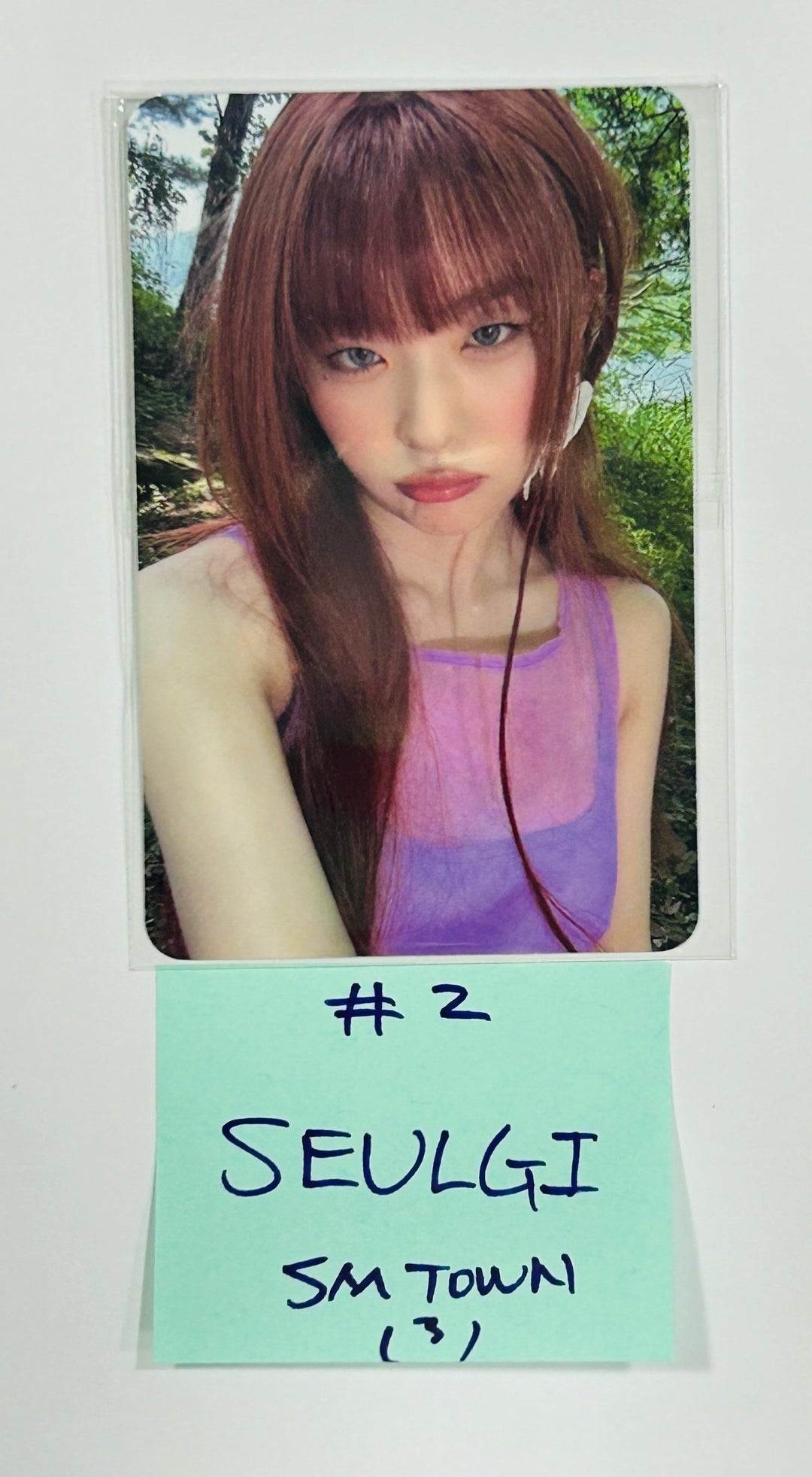 Red Velvet "Cosmic" - SM Town Pre-Order Benefit Photocard [24.7.11] - HALLYUSUPERSTORE