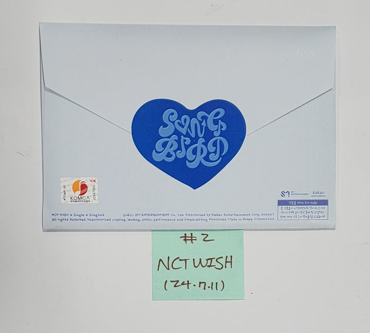 Everglow "ZOMBIE", Red Velvet "Cosmic", KISS OF LIFE "Midas Touch", NCT WISH "Songbird" - Hand Autographed(Signed) Promo Album [24.7.11] - HALLYUSUPERSTORE