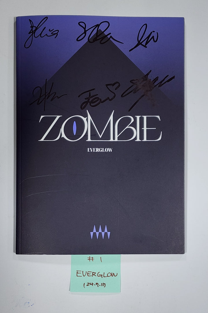 Everglow "ZOMBIE", Red Velvet "Cosmic", KISS OF LIFE "Midas Touch", NCT WISH "Songbird" - Hand Autographed(Signed) Promo Album [24.7.11] - HALLYUSUPERSTORE