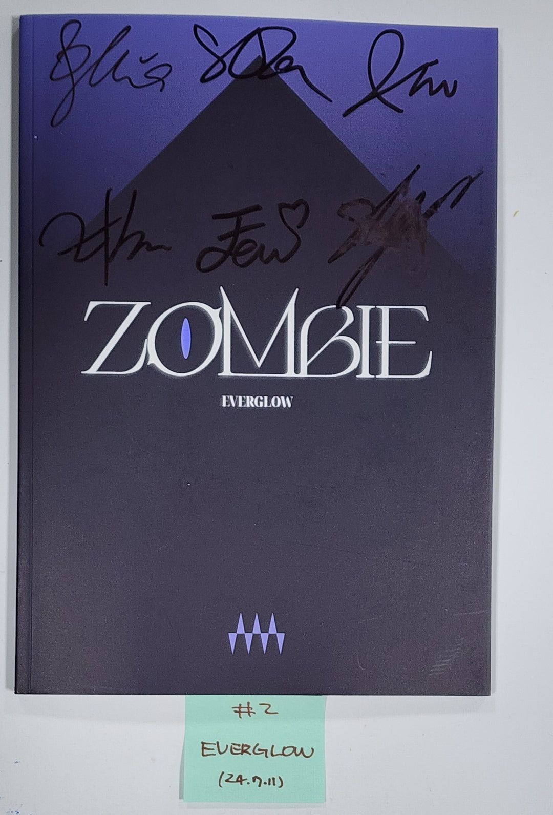 Everglow "ZOMBIE", Red Velvet "Cosmic", KISS OF LIFE "Midas Touch", NCT WISH "Songbird" - Hand Autographed(Signed) Promo Album [24.7.11] - HALLYUSUPERSTORE