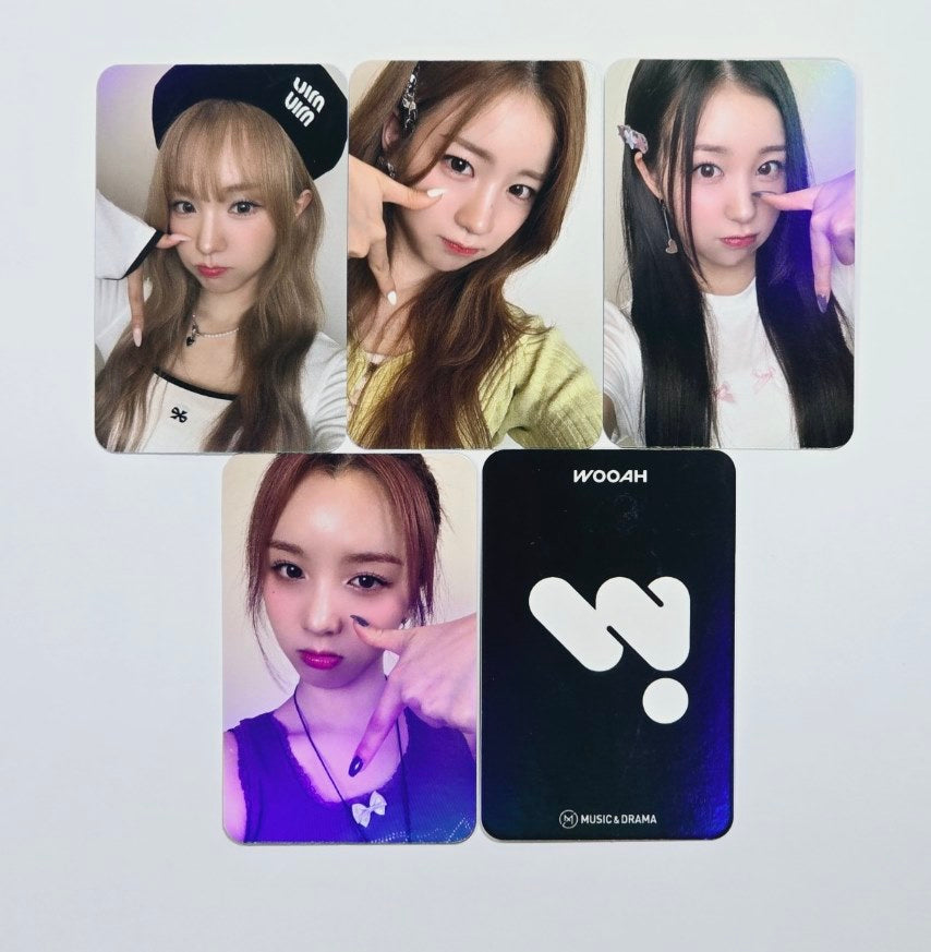 Wooah "Unframed" - Music &amp; Drama Fansign Event Winner Hologram Photocard [24.7.17] - HALLYUSUPERSTORE