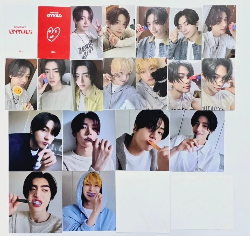 Enhypen  "Romance : Untold" - Official Photocard [ENGENE Ver.] [24.7.22] - HALLYUSUPERSTORE