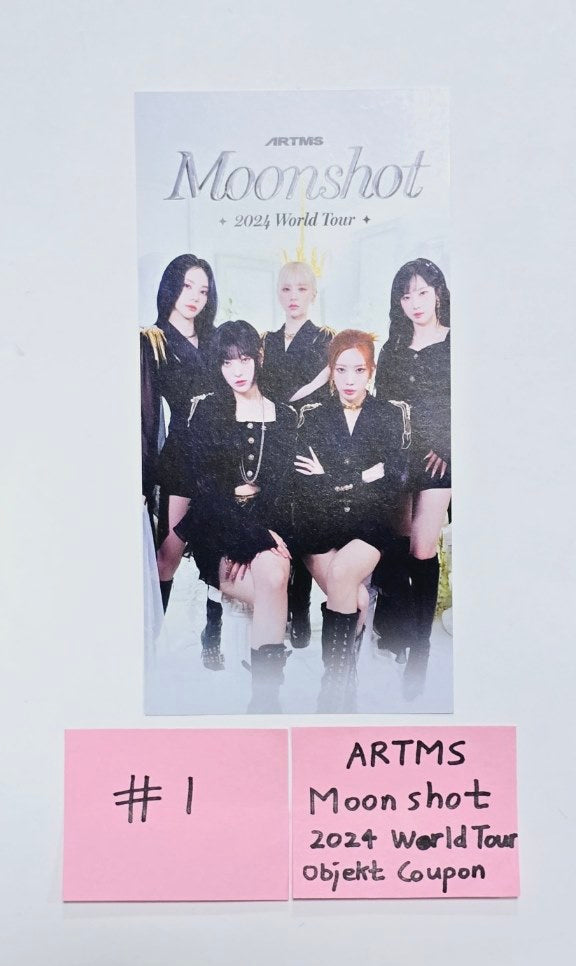 Artms "Moonshot" - World Tour Concert POP-UP Store Objekt Coupon [24.7.22] - HALLYUSUPERSTORE