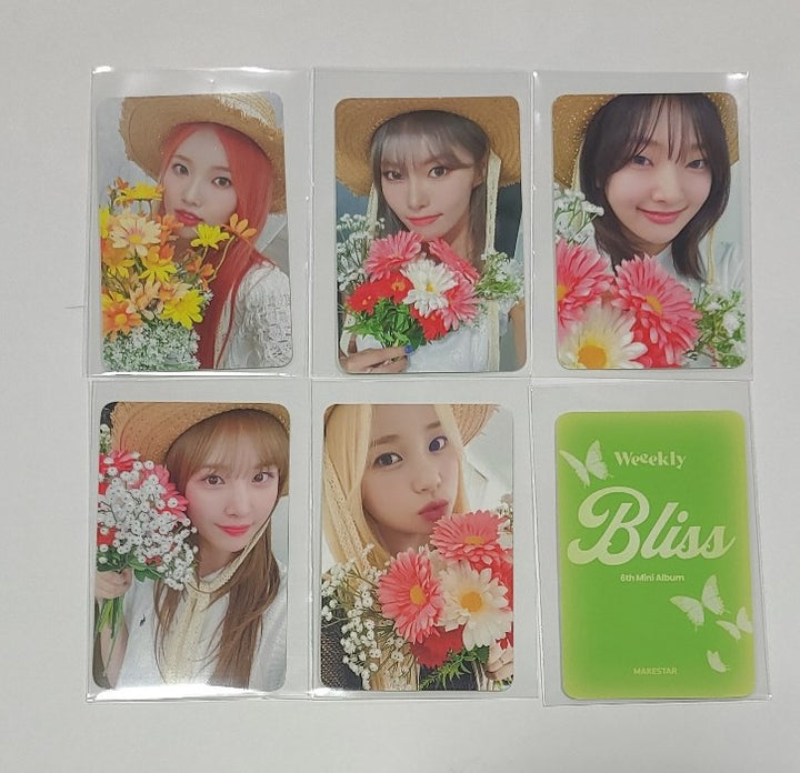 Weeekly "Bliss " - Makestar Fansign Event Photocard  [24.7.23] - HALLYUSUPERSTORE