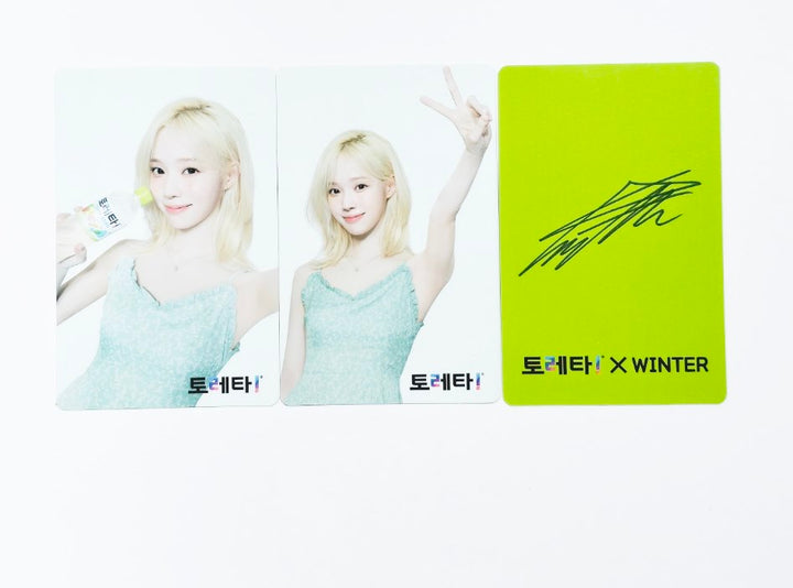 Winter (Of Aespa) X TORETA - Official Event Photocards Set (3EA) [24.7.23] - HALLYUSUPERSTORE