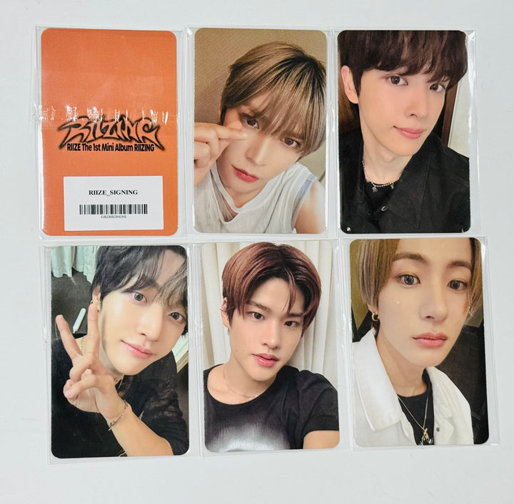 RIIZE "RIIZING" - SM Town Signing Event Photocard [24.7.29] - HALLYUSUPERSTORE