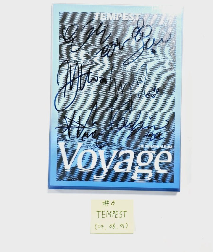 TEMPEST - Hand Autographed(Signed) Promo Album [24.8.1] - HALLYUSUPERSTORE