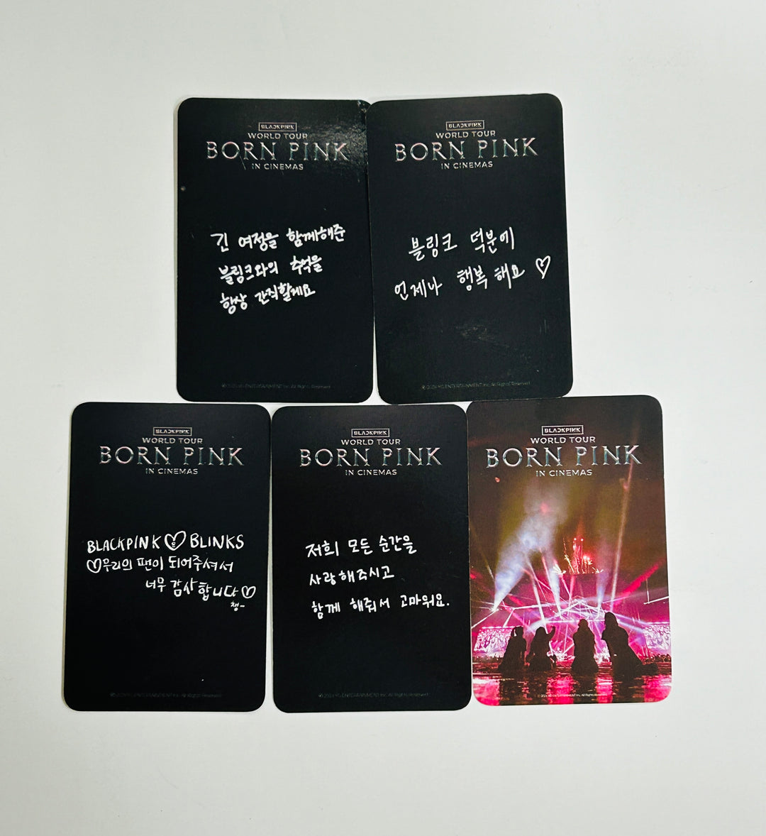 Black Pink - "Born Pink in Cinemas" CGV Event Photocard [24.8.5] - HALLYUSUPERSTORE