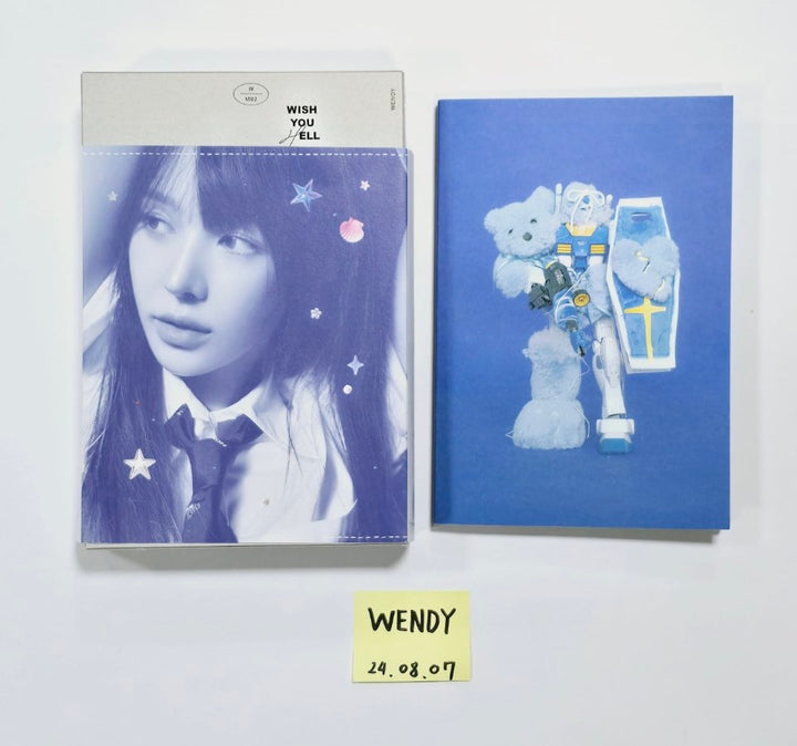 Wendy (Of Red Velvet) "Wish You Hell" - Hand Autographed(Signed) Album [24.8.7] - HALLYUSUPERSTORE