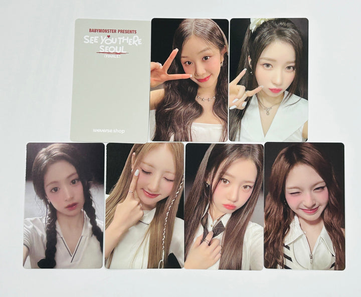 BabyMonster "See You There in Seoul" - Weverse Shop Album Event Photocard [Type 3] [24.8.12] - HALLYUSUPERSTORE
