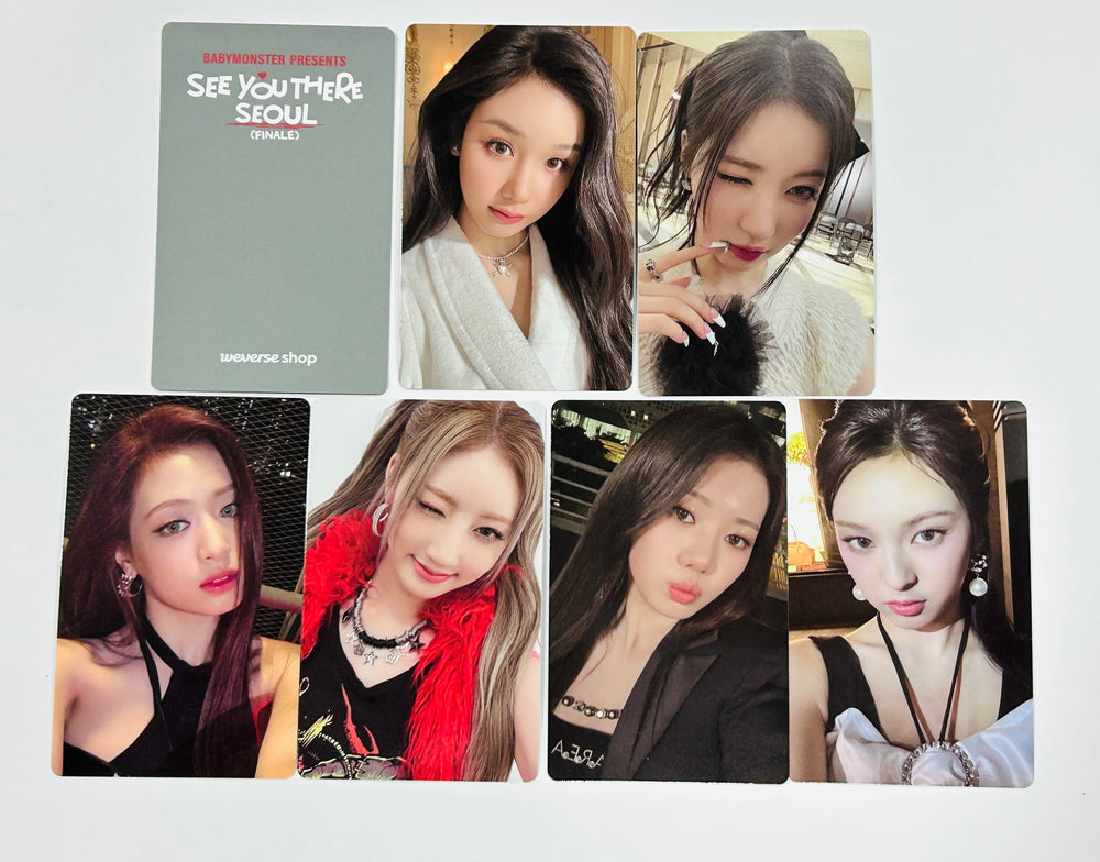 BabyMonster "See You There in Seoul" - Weverse Shop Album Event Photocard [Type 1] [24.8.12] - HALLYUSUPERSTORE