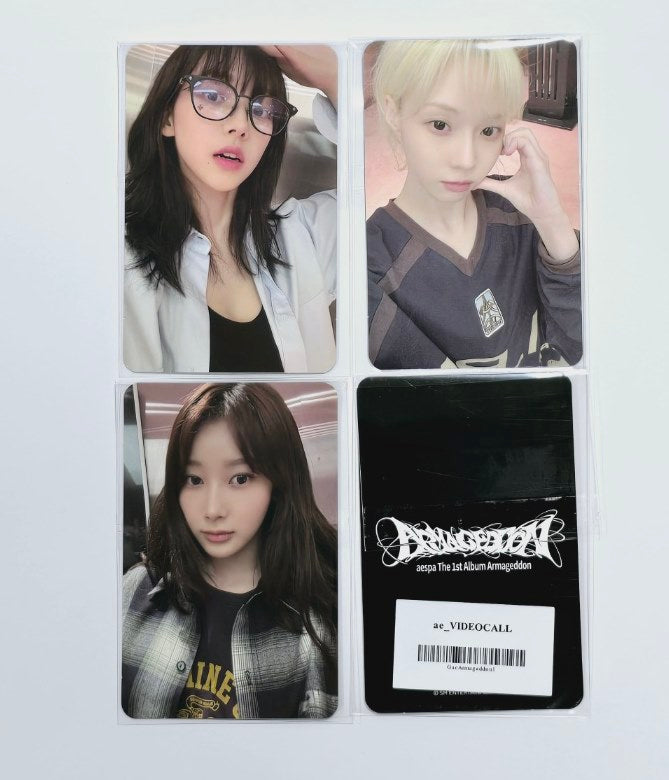 Aespa "Armageddon : The Mystery Circle" - SM Town Fansign Event Photocard [Superbeing Ver.] [24.8.13] - HALLYUSUPERSTORE