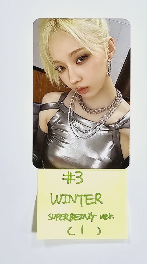 Aespa "Armageddon : The Mystery Circle" - Official Photocard [Superbeing Ver.] [24.8.13] - HALLYUSUPERSTORE