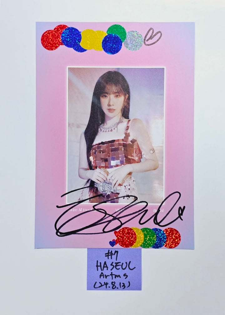 Artms "DALL" - A Cut Page From Fansign Event Album [24.8.13] - HALLYUSUPERSTORE