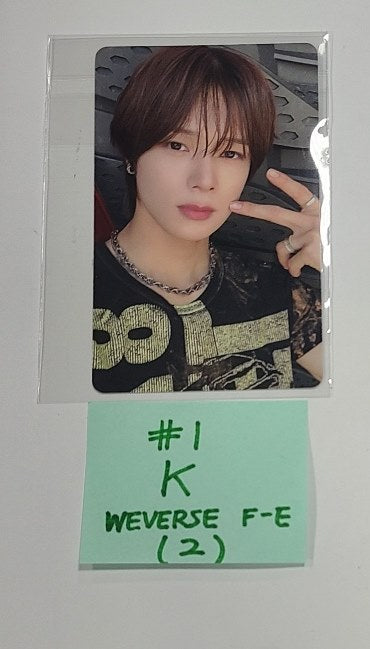 &amp;TEAM "Aoarashi" - Weverse Shop Fansign Event Photocard [24.8.14] - HALLYUSUPERSTORE