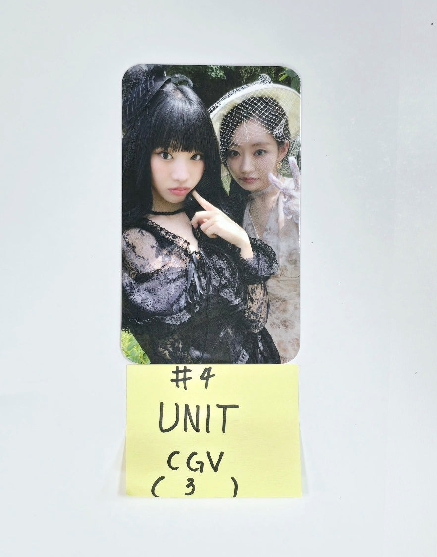 Natty &amp; Julie (of Kiss of Life) - [My Arti Film : Kiss of Life Julie &amp; Natty : Buttons] CGV Event Photocard, Poster [24.08.14] - HALLYUSUPERSTORE
