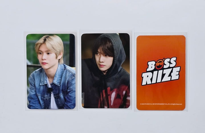 RIIZE - "2024 BOSS RIIZE" - Withmuu Lucky Draw Event Photocard [24.8.16] - HALLYUSUPERSTORE