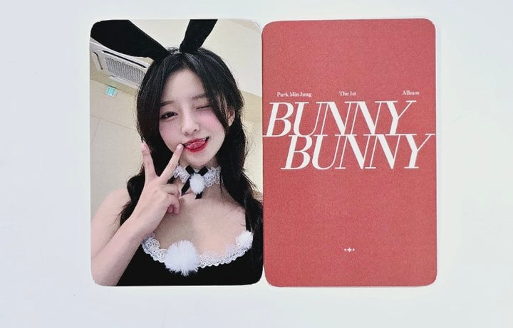Park Min Jung "BUNNY BUNNY" - Naturally Music C&amp;C Fansign Event Photocard [24.8.16] - HALLYUSUPERSTORE