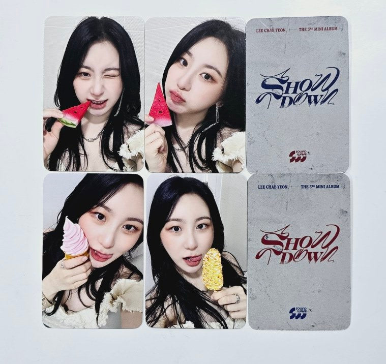 Lee Chae Yeon "SHOWDOWN" - Soundwave Fansign Event Photocard [24.8.16] - HALLYUSUPERSTORE
