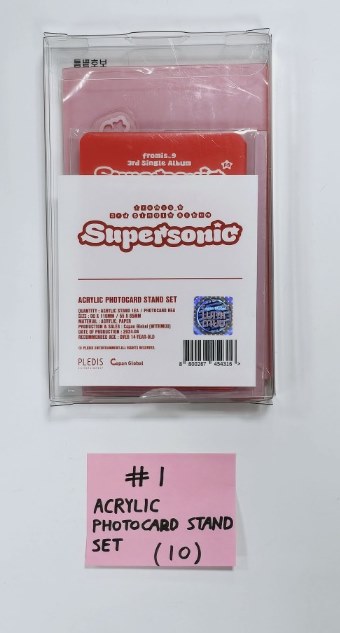 Fromis_9 "SuperSonic" - Official Withmuu POP-UP Store MD [Acrylic Stand, Frame, Magnet Frame, Stainless Tumbler, Umbrella] [24.8.16] - HALLYUSUPERSTORE