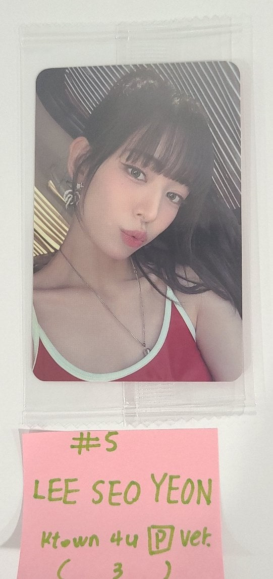 Fromis_9 "SuperSonic" - Ktown4U Pre-Order Benefit Photocard [Compact &amp; Standard Ver.] [24.8.16] - HALLYUSUPERSTORE