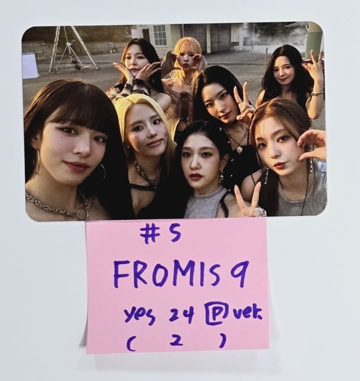 Fromis_9 "SuperSonic" - Yes24 Pre-Order Benefit Photocard [Compact &amp; Standard Ver.] [24.8.16] - HALLYUSUPERSTORE