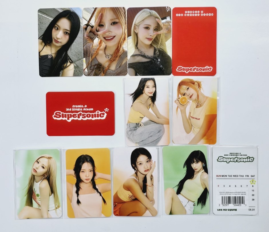 Fromis_9 "SuperSonic" - Yes24 Pre-Order Benefit Photocard [Compact &amp; Standard Ver.] [24.8.16] - HALLYUSUPERSTORE