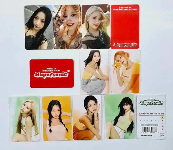 Fromis_9 "SuperSonic" - Yes24 Pre-Order Benefit Photocard [Compact &amp; Standard Ver.] [24.8.16] - HALLYUSUPERSTORE
