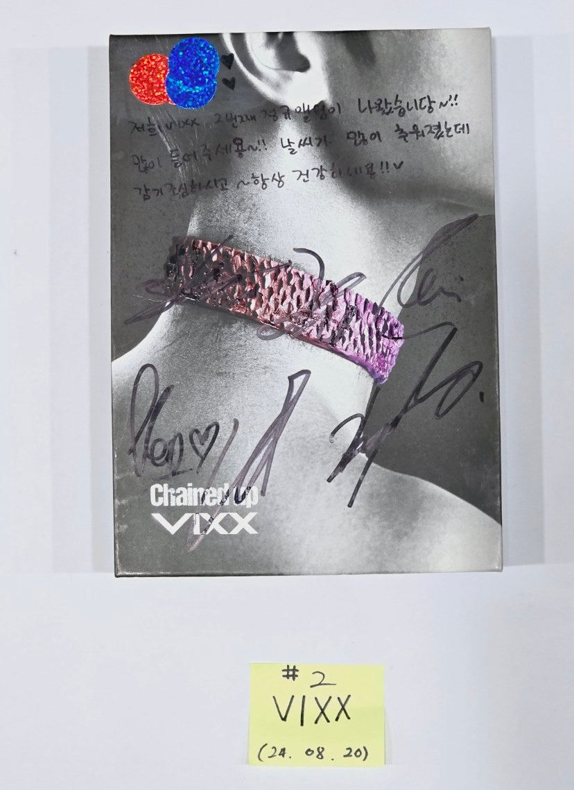 Vixx - Hand Autographed(Signed) Promo Album [24.8.20] - HALLYUSUPERSTORE