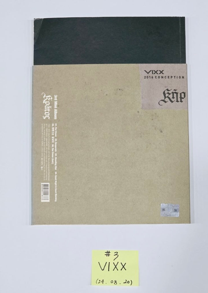 Vixx - Hand Autographed(Signed) Promo Album [24.8.20] - HALLYUSUPERSTORE