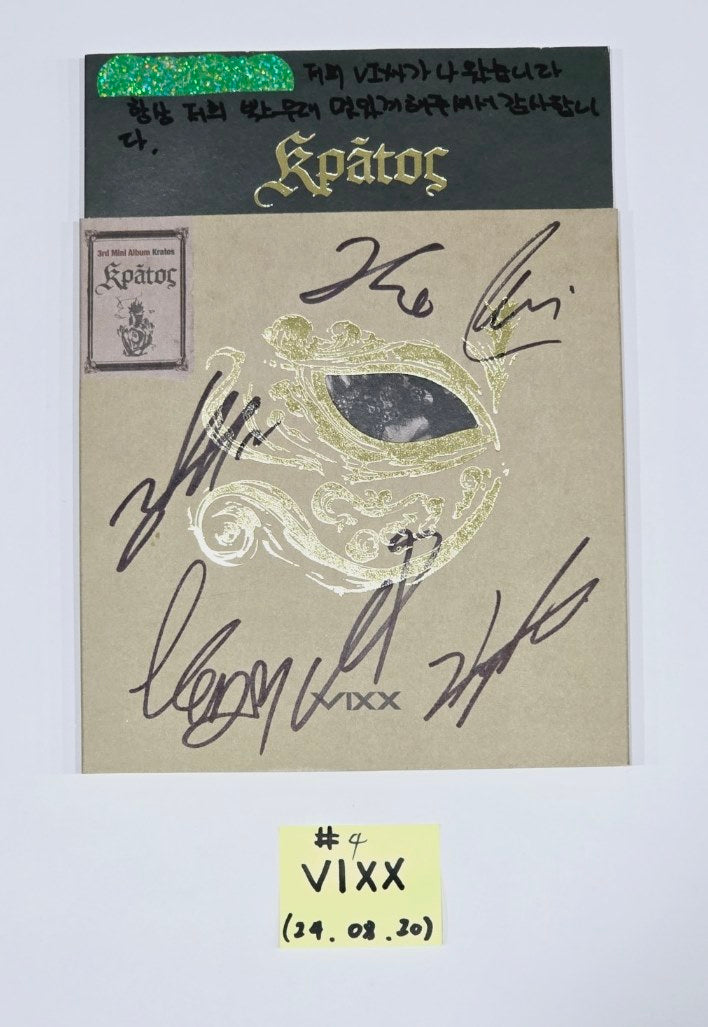 Vixx - Hand Autographed(Signed) Promo Album [24.8.20] - HALLYUSUPERSTORE