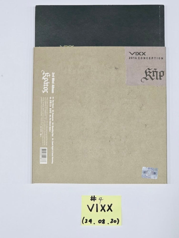 Vixx - Hand Autographed(Signed) Promo Album [24.8.20] - HALLYUSUPERSTORE